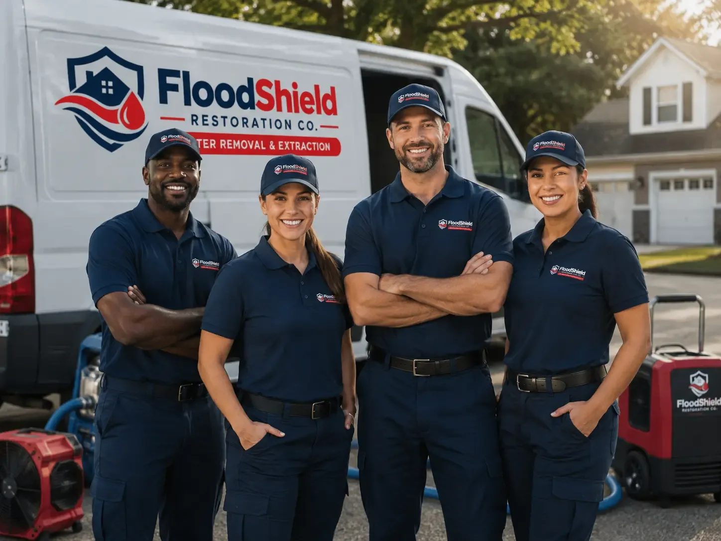 Flood Damage Restoration company in Rhome, TX