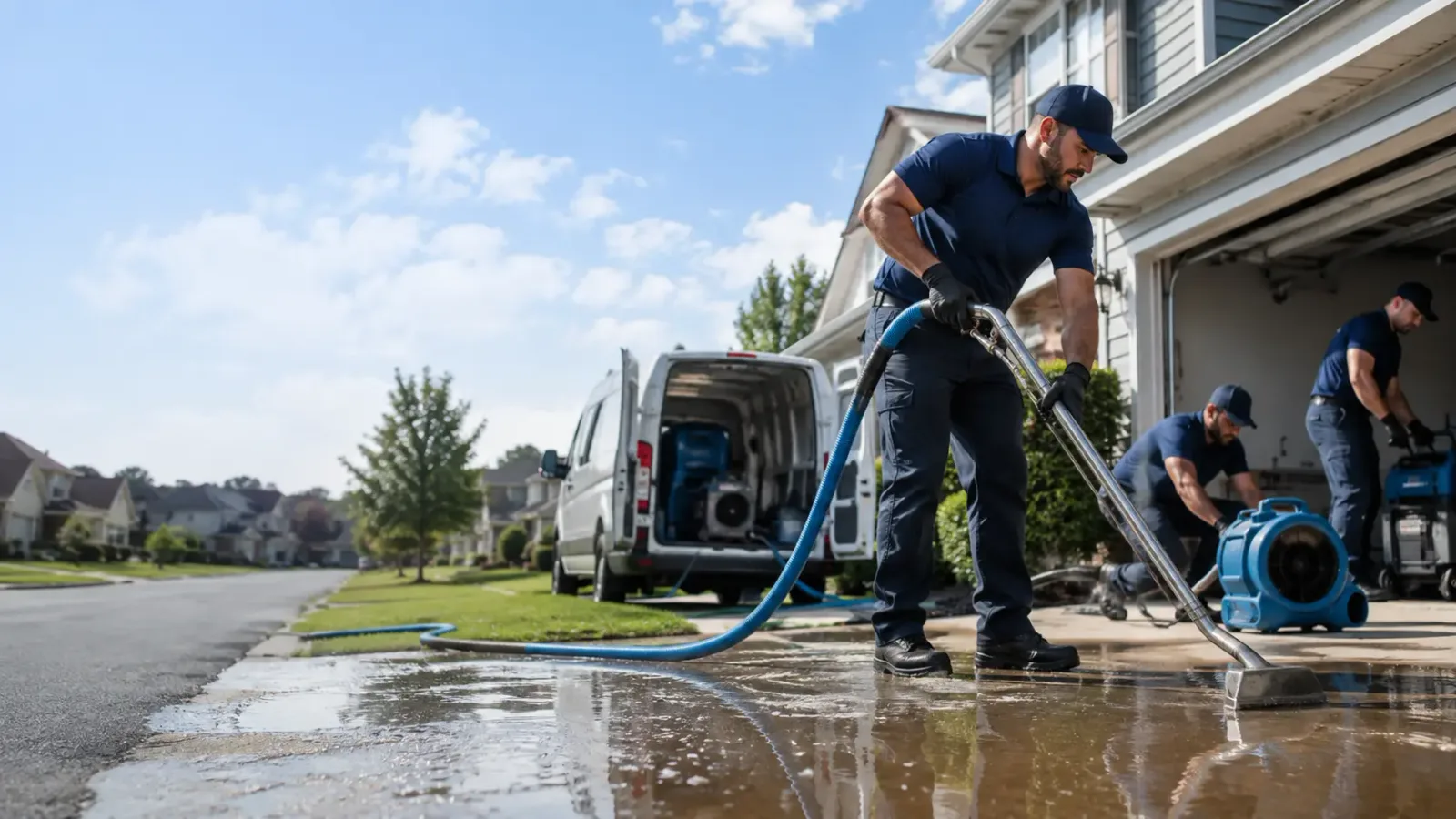 Flood Damage Restoration in Rhome, TX